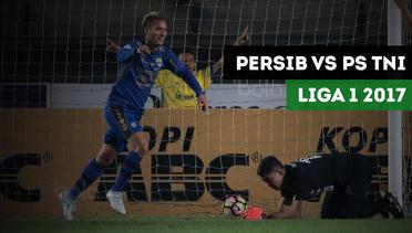 Highlights Liga 1 2017, Persib Bandung vs PS TNI 3-1