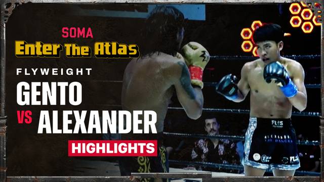 Muhamad Ridho vs Alexander Christianto - Highlight | Soma "Enter The Atlas"