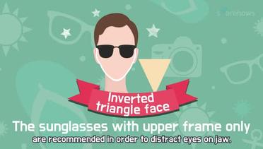 How to choose the perfect sunglasses for the different face shape 