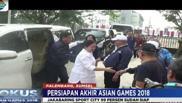 Menko PMK Tinjau Kesiapan 11 Venue di Kompleks Jakabaring Palembang - Fokus Asian Games