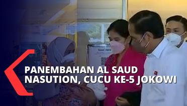 Jemput Cucu Baru, Ini Momen Ibu Iriana Gendong Panembahan Al Saud Nasution!