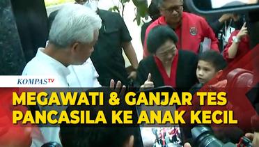 Megawati dan Ganjar Tes Hafalan Pancasila ke Anak Kecil