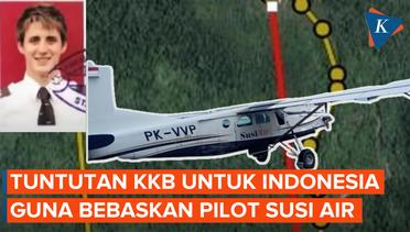 Pembebasan Pilot Susi Air Hadapi Tuntutan Besar KKB