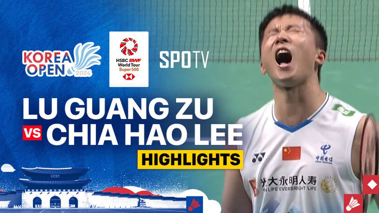Lu Guang Zu (CHN) vs Chia Hao Lee (TPE) - Highlights | Korea Open 2024 - Men