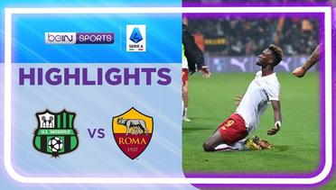 Match Highlights | Sassuolo vs As Roma | Serie A 2022/2023