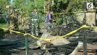 Anggota TNI dan Anaknya Tewas Korban Kebakaran 