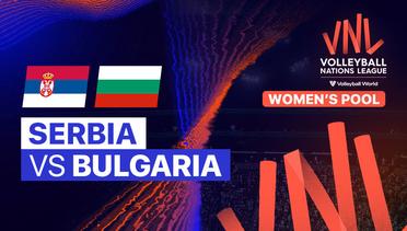 Full Match | Serbia vs Bulgaria | Women’s Volleyball Nations League 2023