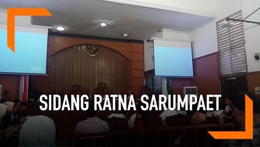 Jaksa Hadirkan 6 Saksi di Sidang Ratna Sarumpaet