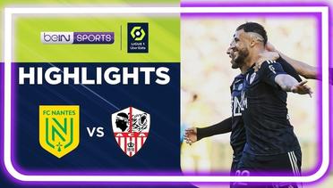 Match Highlights | Nantes vs Ajaccio | Ligue 1 2022/2023