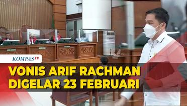 Sidang Vonis Arif Rachman di Kasus Obstruction of Justice Digelar 23 Februari 2023