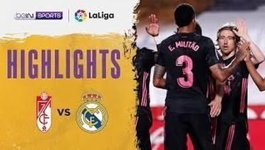 Match Highlights | Granada 1 vs 4 Real Madrid | La Liga Santander 2021