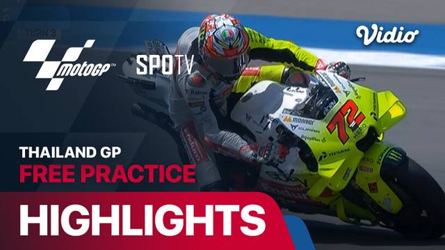 MotoGP Free Practice 1: MotoGP 2024 Round 18 - PT Grand Prix of Thailand - Highlights | MotoGP 2024
