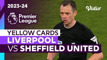 Kartu Kuning | Liverpool vs Sheffield United | Premier League 2023/24