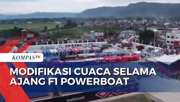 BRIN Modifikasi Cuaca Selama Ajang F1 Powerboat Lake Toba 2023
