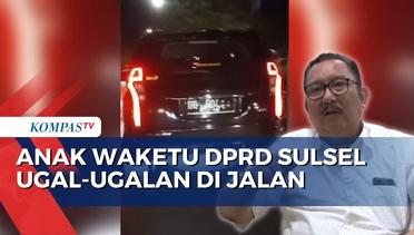 Mobil Pajero Dipakai Anak Ugal-Ugalan, Ini Jawaban Wakil Ketua DPRD Sulsel
