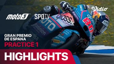 MotoGP 2024 Round 4 - Gran Premio de Espana Moto3: Practice 1 - Highlights  | MotoGP 2024