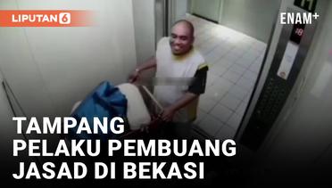 Terekam CCTV! Detik-detik Pelaku Buang Jasad Wanita di Bekasi
