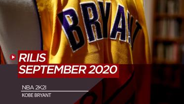 NBA 2K21 Gunakan Kobe Bryant Jadi Cover Gim, Rilis September 2020