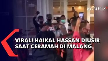 Viral di Media Sosial, Pengusiran Haikal Hassan Saat Ceramah di Malang!