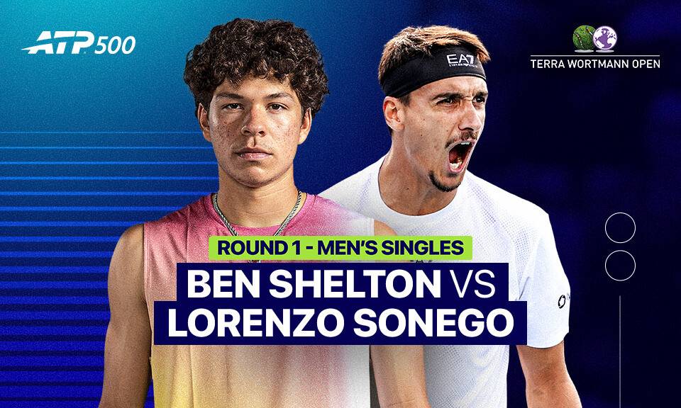 Ben Shelton vs Lorenzo Sonego