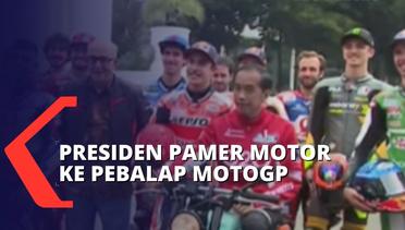 Temui Presiden Jokowi, Pebalap MotoGP Berbondong-bondong Masuk Istana Merdeka!