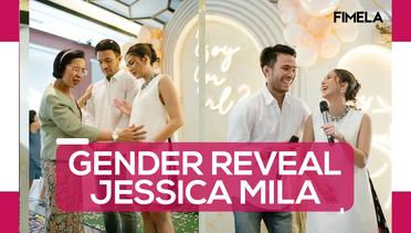 Jessica Mila Gelar Gender Reveal Anak Pertamanya
