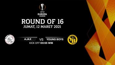 Ajax vs Young Boys - Round Of 16 I UEFA Europa League 2020/21