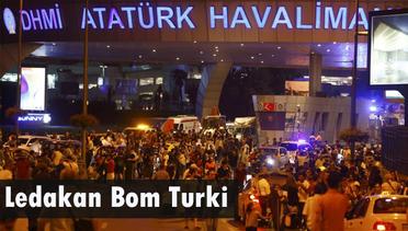 Rekaman Kepanikan Sesaat Usai Ledakan Bom Turki