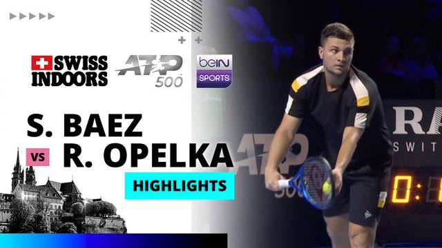 M. Kecmanovic vs S. Wawrinka - Highlight | ATP 500: Swiss Indoors Basel 2025