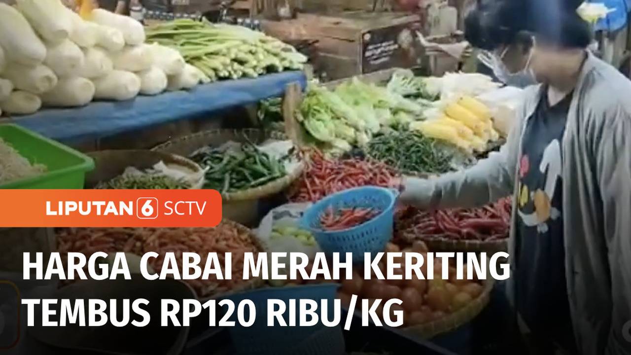 Makin Pedas! Harga Cabai Merah Keriting di Cikarang Tembus Rp120 Ribu