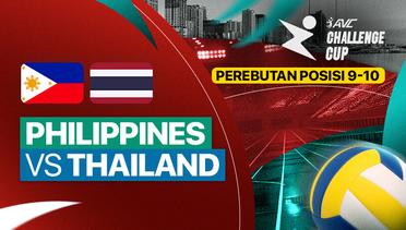 Philippines vs Thailand - Perebutan Posisi 9-10 - Full Match | AVC Challenge Cup for Men 2024