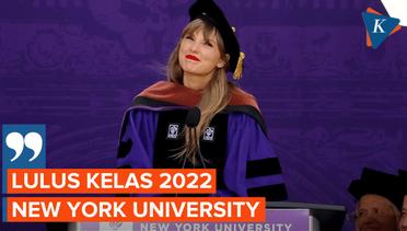Taylor Swift Terima Gelar Doktor dari NYU