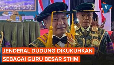 Jenderal Dudung Perwira Aktif Pertama TNI AD Jadi Guru Besar