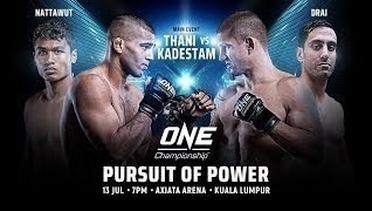 ONE Championship: PURSUIT OF POWER | Full Event