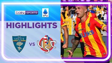 Match Highlights | Lecce vs Cremonese | Serie A 2022/2023