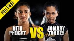 Ritu Phogat vs. Jomary Torres | ONE Championship Full Fight
