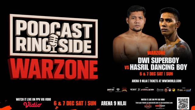 Ringside: Dwi Superboy vs Hasril | Warzone World Championship 2025