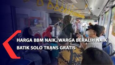 Harga BBM Naik, Warga Beralih Naik Batik Solo Trans Gratis