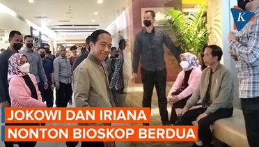 Berdua Saja, Jokowi dan Iriana Nonton Bioskop Saat Mudik ke Solo