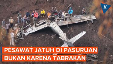 TNI AU Sebut Pesawat Tempur yang Jatuh di Pasuruan Bukan karena Tabrakan di Udara #Shorts