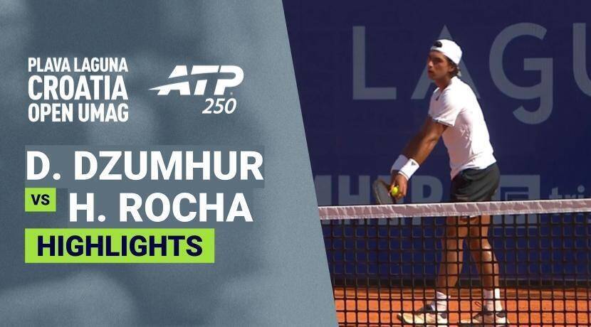 Damir Dzumhur vs Henrique Rocha - Round 1 | ATP 250: Plava Laguna Croatia Open Umag 2026