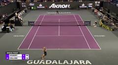 Sachia Vickery vs Danielle Collins - Highlights | WTA Guadalajara Open Akron 2023
