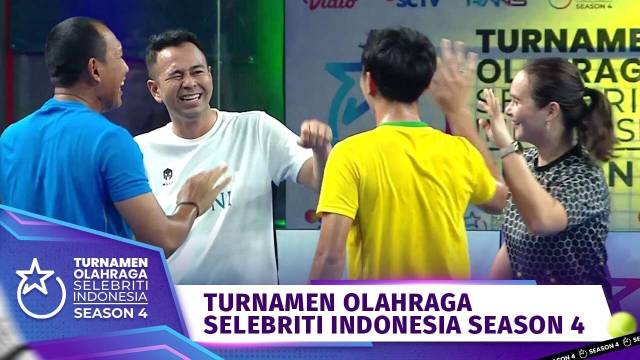Super Seru!! Fun Match Dimenangkan Oleh Raffi Ahmad dan Beatrice dengan Baik | TOSI Season 4