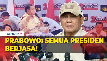 Kata Prabowo usai Kampanye di Kalimantan Barat: Semua Presiden Berjasa!