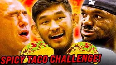 Aung La KNOCKS OUT Vera & Ngalani In Taco Eating Challenge