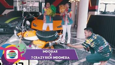 Pernah Jadi Tukang Cuci Motor!! Gilang Widya Pramana Ditantang Cuci Motor!! Asli Bersih!! | Indosiar X 7 Crazy Rich Indonesia