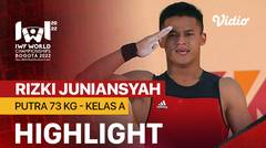 Highlights | Putra 73 Kg - Kelas A: Rizki Juniansyah | IWF World Weightlifting Championships 2022