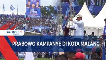 Capres Prabowo Hadir di Kampanye Akbar Partai Demokrat
