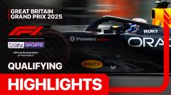 Formula 1 Qatar Airways British Grand Prix 2025 - Qualifying - Full Race | Formula 1 2025