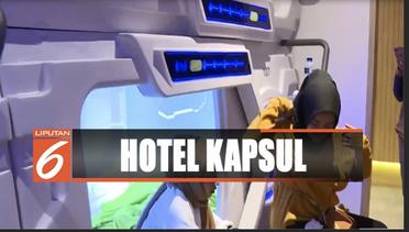Penampakan Hotel Kapsul di Jakarta dengan Harga Terjangkau - Liputan 6 Siang